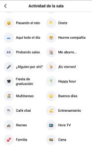 Actividad de la sala - mm-marketing