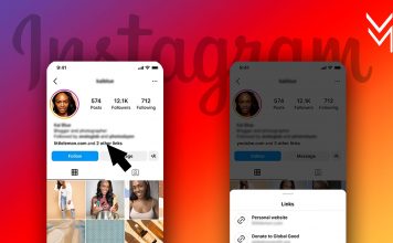 Enlaces en la bio de Instagram